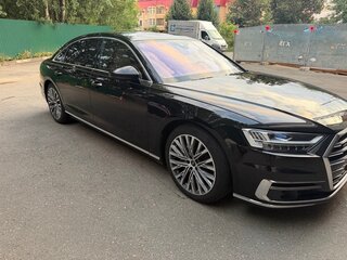 2021 Audi A8 Long 55 TFSI IV (D5), чёрный, 6150000 рублей, вид 1