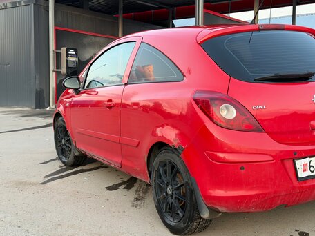 2007 Opel Corsa D, красный, 242000 рублей, вид 2