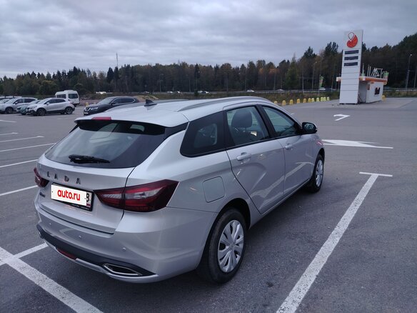 2024 Lada (ВАЗ) Vesta SW I Рестайлинг (NG), серебристый, 1300000 рублей - вид 6
