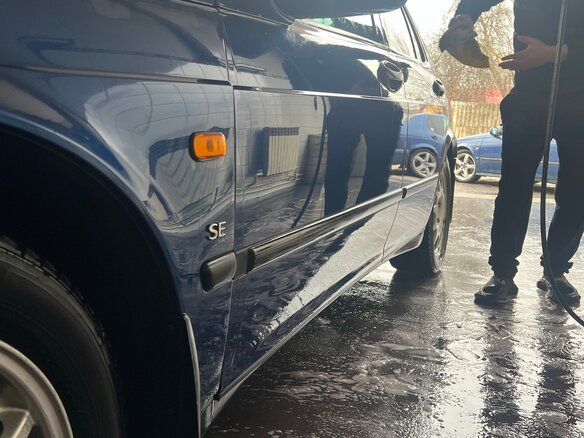 1998 Saab 9-5 I, синий - вид 10
