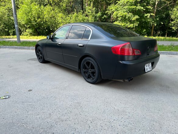2001 Nissan Skyline XI (V35), чёрный, 420000 рублей - вид 7
