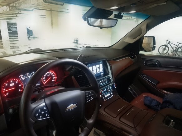 2015 Chevrolet Tahoe IV, чёрный, 4250000 рублей - вид 10