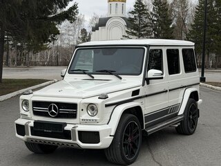 2017 Mercedes-Benz G-Класс AMG 63 AMG I (W463) Рестайлинг 3, белый, 7700000 рублей, вид 1