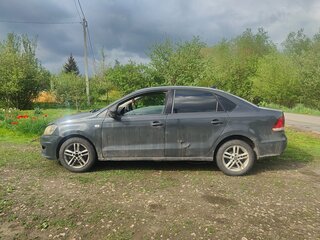 2018 Volkswagen Polo V Рестайлинг, серый, 390000 рублей, вид 4