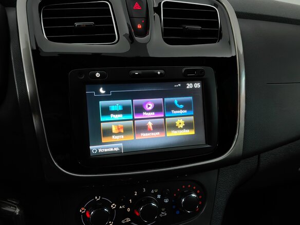 2015 Renault Logan II, синий, 818000 рублей - вид 16