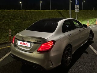 2017 Mercedes-Benz C-Класс AMG 63 AMG S IV (W205), серебристый, 5400000 рублей, вид 3