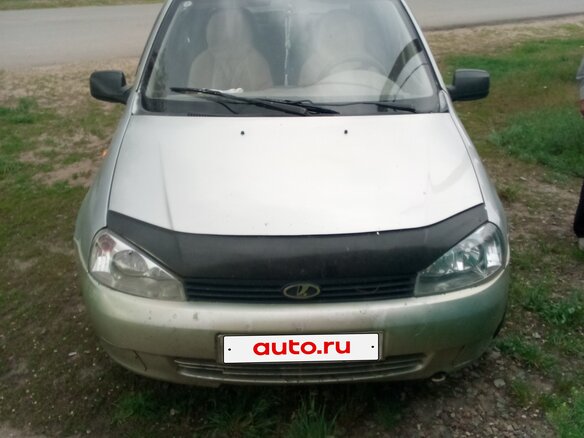 2007 Lada (ВАЗ) Kalina I, жёлтый, 170000 рублей