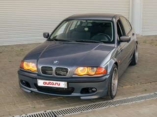 1999 BMW 3 серии 318i IV (E46), синий, 630000 рублей, вид 3