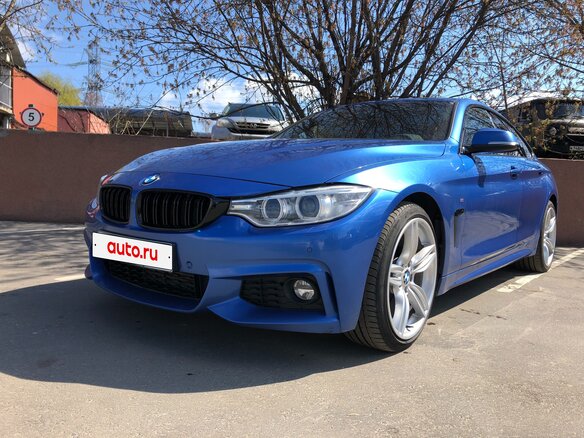 2014 BMW 4 серии Gran Coupe 428i xDrive F32/F33/F36, синий, 2399999 рублей - вид 1