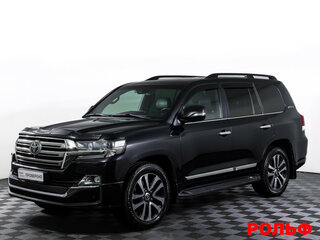 2018 Toyota Land Cruiser 200 Series Рестайлинг 2, чёрный, 7000000 рублей, вид 1
