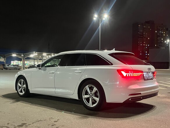2019 Audi A6 40 TDI V (C8), белый - вид 13