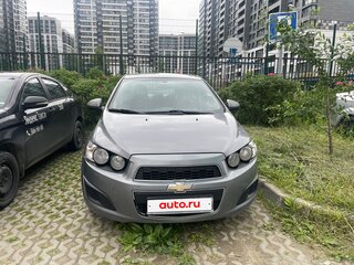 2012 Chevrolet Aveo II, серый, 620000 рублей, вид 1