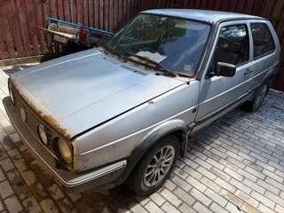 1988 Volkswagen Golf II, серебристый, 100000 рублей, вид 2