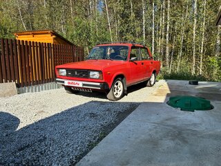 1991 Lada (ВАЗ) 2105, красный, 120000 рублей, вид 1