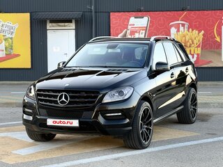 2012 Mercedes-Benz M-Класс 350 CDI III (W166), чёрный, 2280000 рублей, вид 1