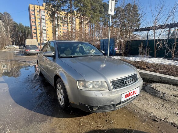 2001 Audi A4 II (B6), серебристый, 350000 рублей - вид 5