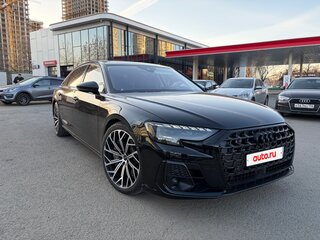 2019 Audi A8 Long 55 TFSI IV (D5), чёрный, 5750000 рублей, вид 3