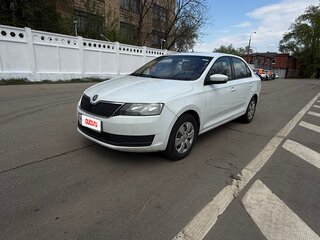 2018 Skoda Rapid I Рестайлинг, белый, 660000 рублей, вид 2