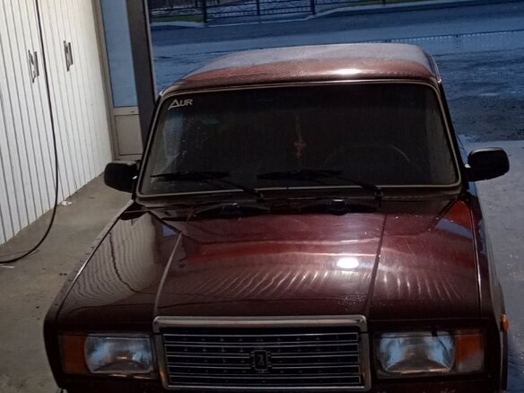 2006 Lada (ВАЗ) 2107, пурпурный, 96000 рублей - вид 2