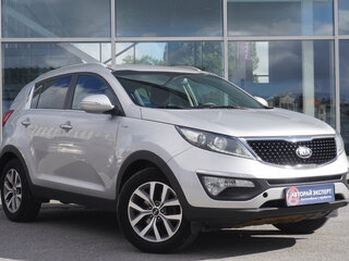 2014 Kia Sportage III Рестайлинг, серый, 1439000 рублей, вид 3