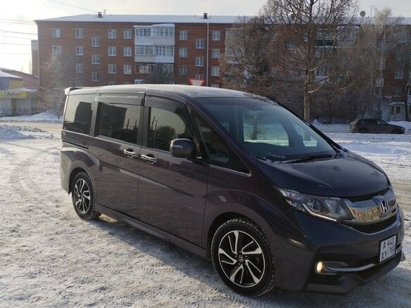 2016 Honda Stepwgn V, фиолетовый, 2000000 рублей - вид 2