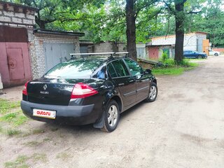 2008 Renault Megane II Рестайлинг, чёрный, 700000 рублей, вид 3