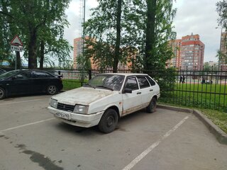 1997 Lada (ВАЗ) 2109, белый, 100000 рублей, вид 1