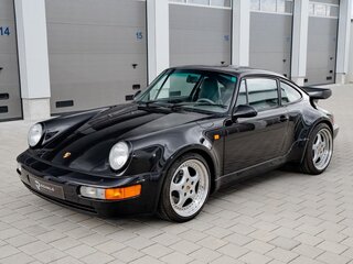 1992 Porsche 911 Turbo III (964), чёрный, 28000000 рублей, вид 3