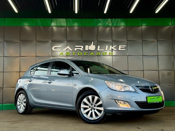2011 Opel Astra J, голубой, 949000 рублей