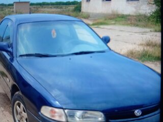1993 Mazda 626 IV (GE), синий, 230000 рублей, вид 1