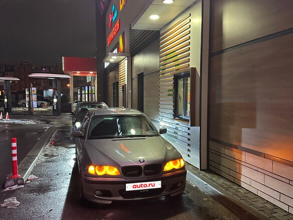 2003 BMW 3 серии 325i IV (E46) Рестайлинг, серый, 1000000 рублей - вид 6