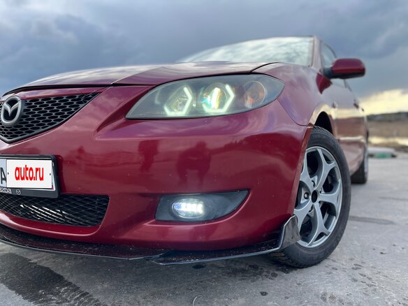 2005 Mazda 3 I (BK), красный, 460000 рублей - вид 11
