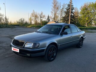 1992 Audi 100 IV (C4), серый, 400000 рублей, вид 1