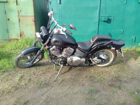 1999 Yamaha XVS400 Drag Star, чёрный, 220666 рублей, вид 2