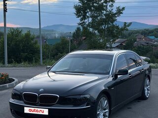 2005 BMW 7 серии 750i IV (E65/E66) Рестайлинг, чёрный, 1050000 рублей, вид 1