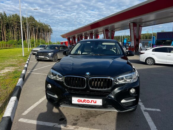 2018 BMW X6 30d II (F16), чёрный, 3050000 рублей - вид 1