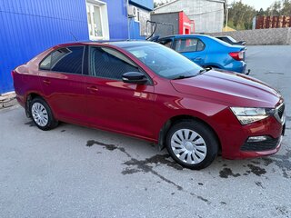 2021 Skoda Rapid II, красный, 1649000 рублей, вид 5
