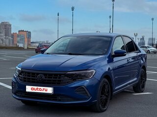 2022 Volkswagen Polo VI, синий, 1620000 рублей, вид 1