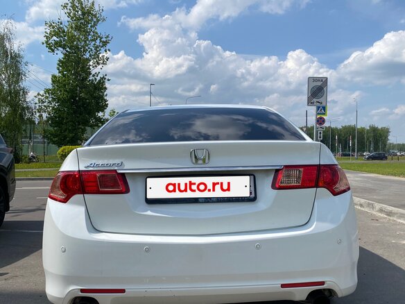 2012 Honda Accord VIII Рестайлинг, белый, 1299000 рублей - вид 3