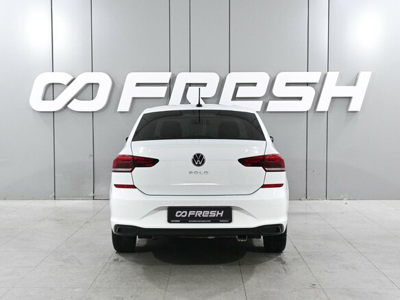 2021 Volkswagen Polo VI, белый, 1499000 рублей - вид 3