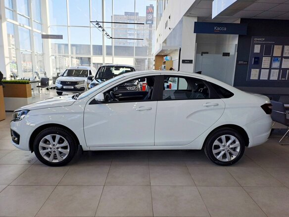 2026 Lada (ВАЗ) Vesta I Рестайлинг (NG), белый - вид 2