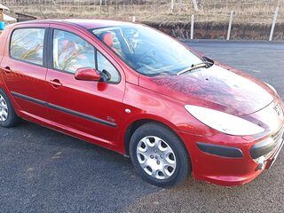 2006 Peugeot 307 I Рестайлинг, красный, 430000 рублей, вид 1