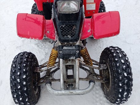 2000 Yamaha Blaster YFS200, пурпурный, 250000 рублей, вид 1
