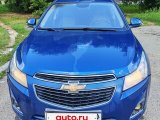 2014 Chevrolet Cruze I Рестайлинг, синий, 675000 рублей, вид 2