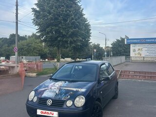2001 Volkswagen Polo IV, синий, 160000 рублей, вид 3