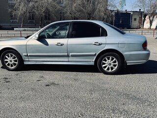 2002 Hyundai Sonata IV (EF) Рестайлинг, серый, 300000 рублей, вид 4