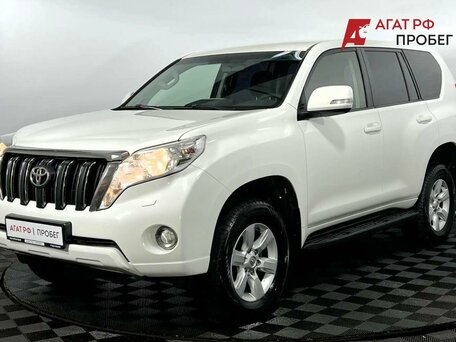 2016 Toyota Land Cruiser Prado 150 Series Рестайлинг 1, белый, 3350000 рублей, вид 2