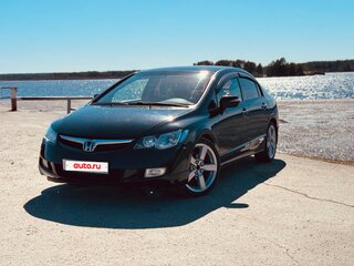 2008 Honda Civic VIII, чёрный, 920000 рублей, вид 2
