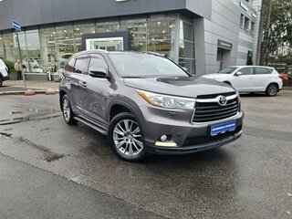 2015 Toyota Highlander III (XU50), серый, 2849000 рублей, вид 3