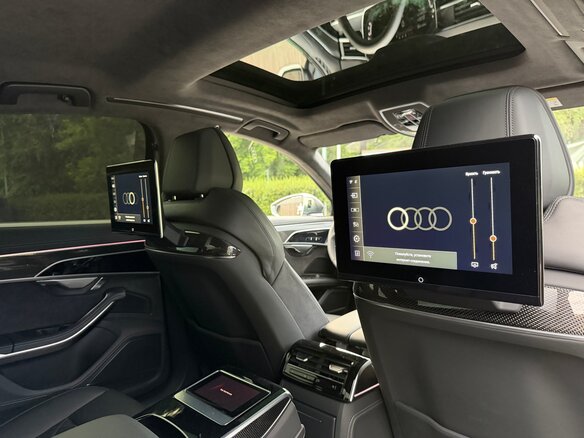 2023 Audi S8 IV (D5) Рестайлинг, чёрный - вид 22